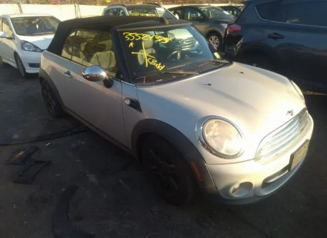 MINI COOPER CONVERTIBLE 2011 wmwzn3c57btz78091