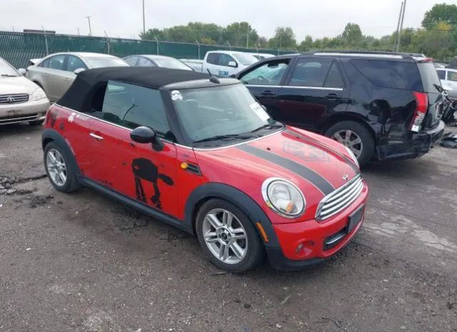 MINI COOPER CONVERTIBLE 2012 wmwzn3c57ct134697