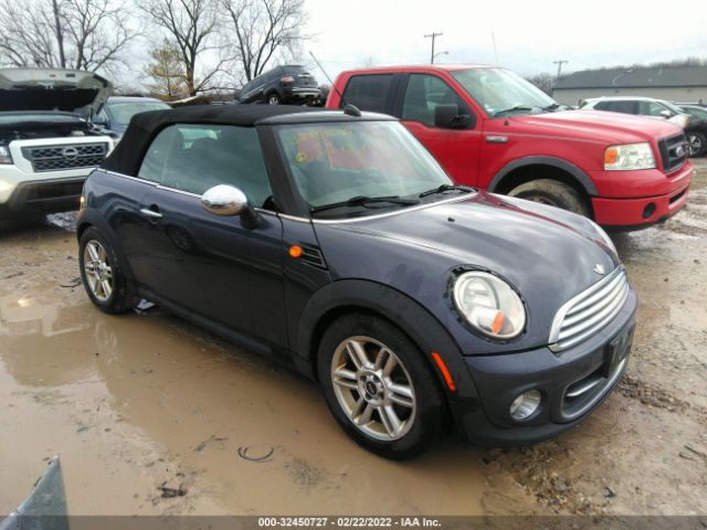 MINI COOPER CONVERTIBLE 2012 wmwzn3c57ct265192