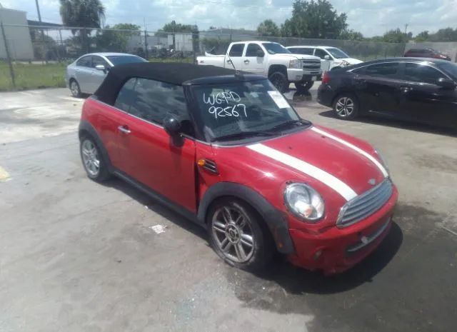 MINI COOPER CONVERTIBLE 2013 wmwzn3c57dt568426