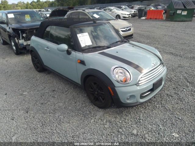 MINI COOPER CONVERTIBLE 2014 wmwzn3c57et861552