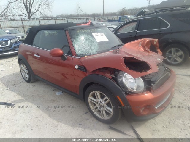 MINI COOPER CONVERTIBLE 2011 wmwzn3c58bt133718