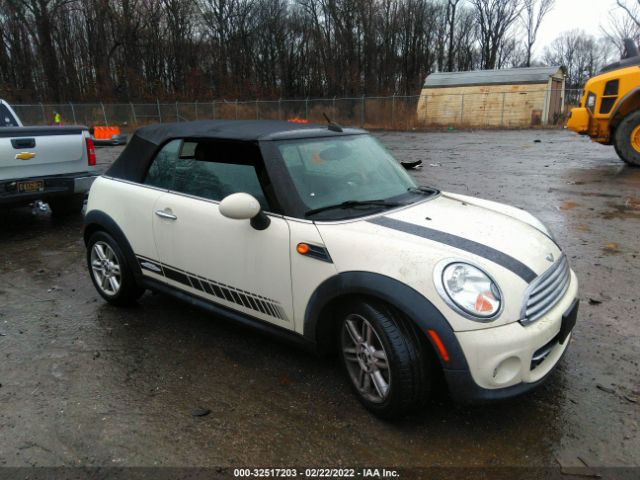 MINI COOPER CONVERTIBLE 2012 wmwzn3c59ct265226