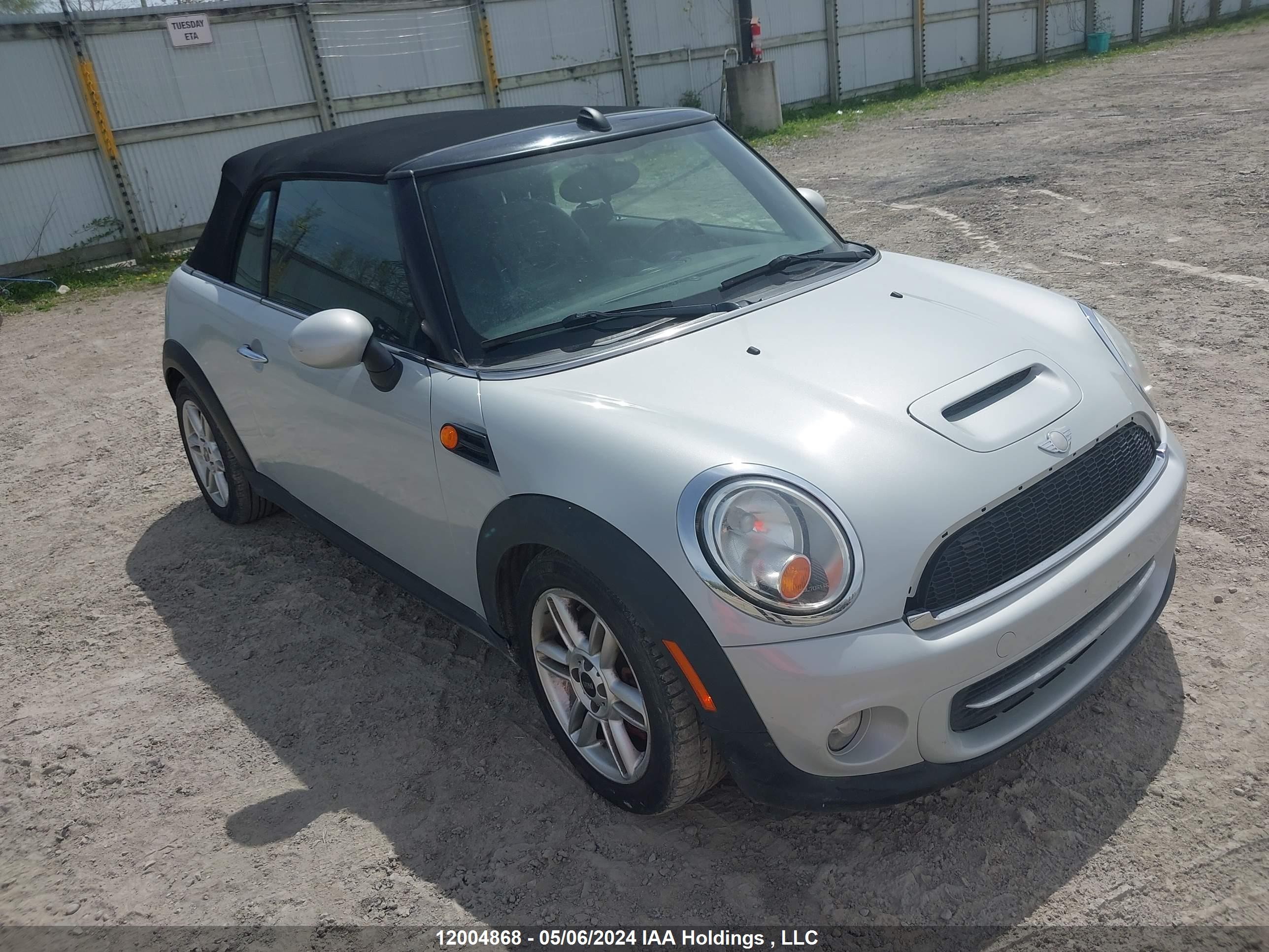 MINI COOPER 2012 wmwzn3c59ct265503