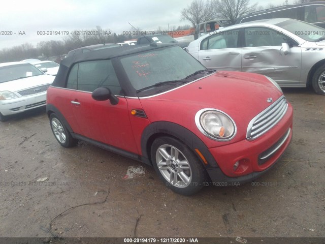 MINI COOPER CONVERTIBLE 2013 wmwzn3c5xdt568663