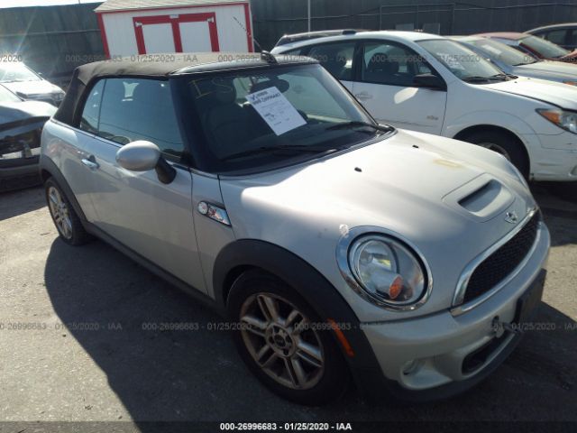 MINI COOPER CONVERTIBLE 2012 wmwzp3c50ct250351