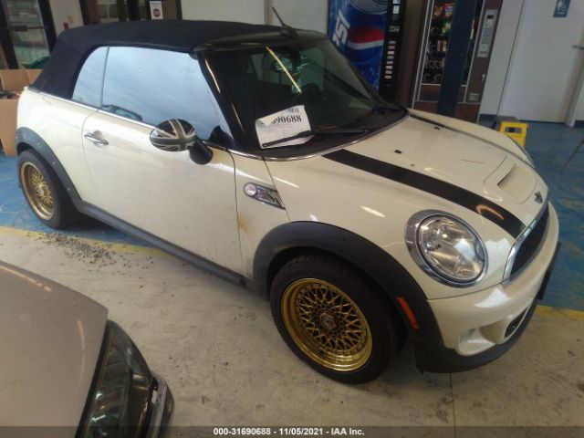 MINI COOPER CONVERTIBLE 2012 wmwzp3c50ct296729