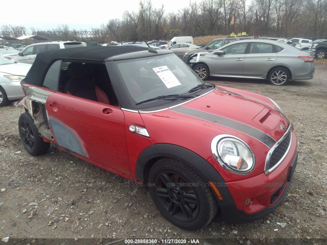 MINI COOPER CONVERTIBLE 2012 wmwzp3c50ct550052