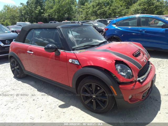 MINI COOPER CONVERTIBLE 2013 wmwzp3c51dt705998