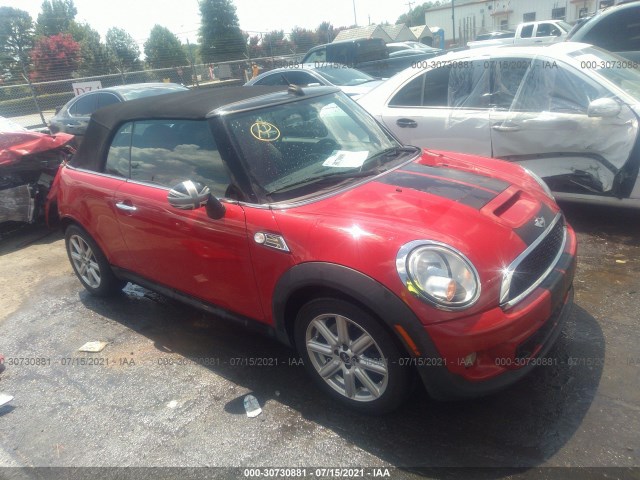 MINI COOPER CONVERTIBLE 2012 wmwzp3c52ct250478