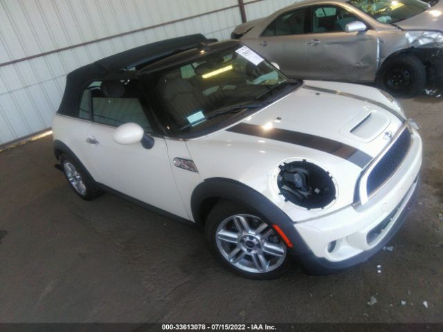 MINI COOPER CONVERTIBLE 2013 wmwzp3c52dt551138