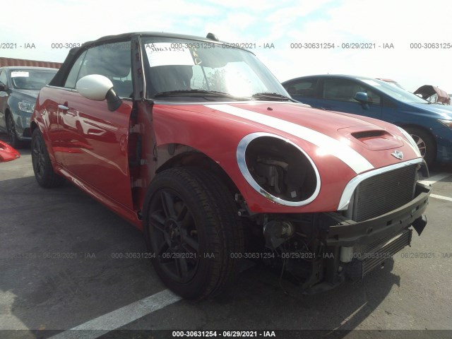 MINI COOPER CONVERTIBLE 2011 wmwzp3c53bt249046