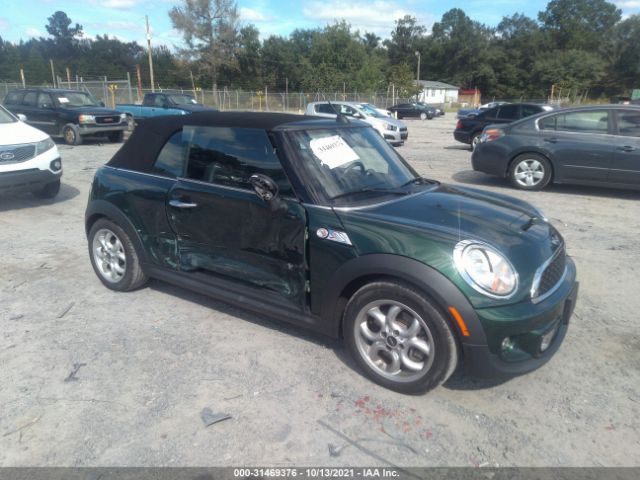 MINI COOPER CONVERTIBLE 2011 wmwzp3c53bt249578