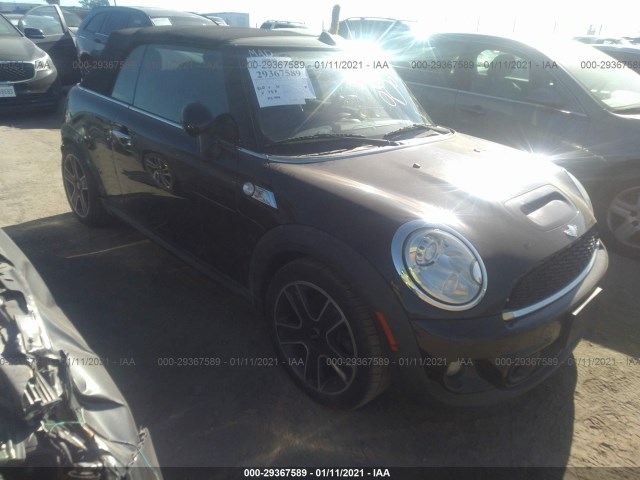 MINI COOPER CONVERTIBLE 2012 wmwzp3c53ct296160