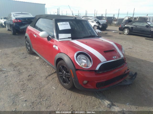 MINI COOPER CONVERTIBLE 2013 wmwzp3c53dt551164