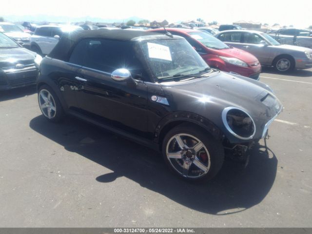 MINI COOPER CONVERTIBLE 2011 wmwzp3c54bt249217