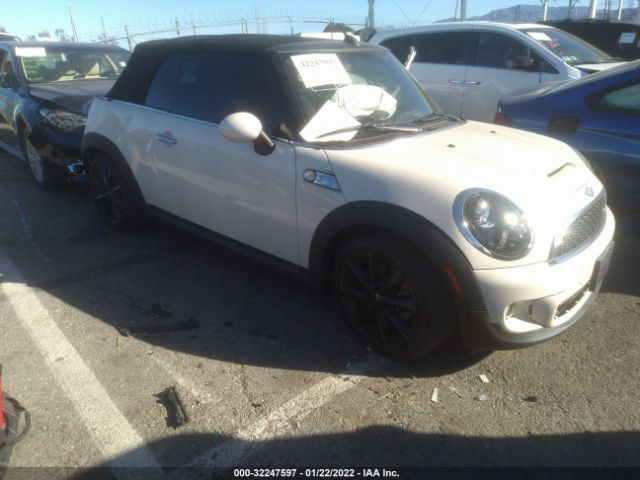 MINI COOPER CONVERTIBLE 2011 wmwzp3c54bt249511