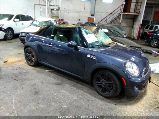 MINI COOPER CONVERTIBLE 2012 wmwzp3c54ct250613