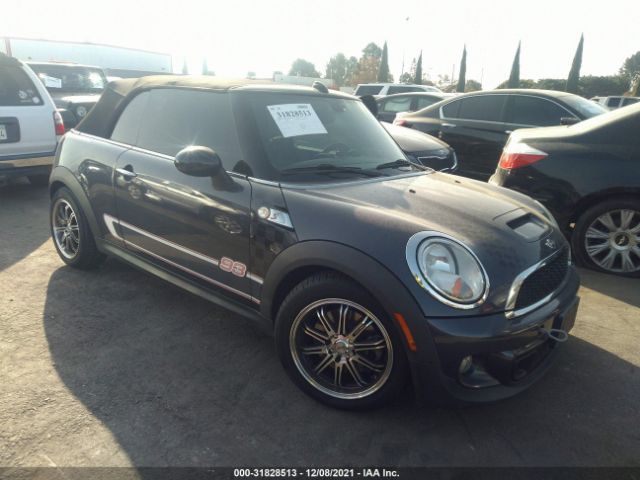 MINI COOPER CONVERTIBLE 2012 wmwzp3c56ct249723