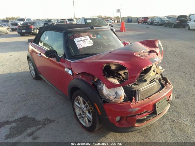 MINI COOPER CONVERTIBLE 2012 wmwzp3c56ct249821