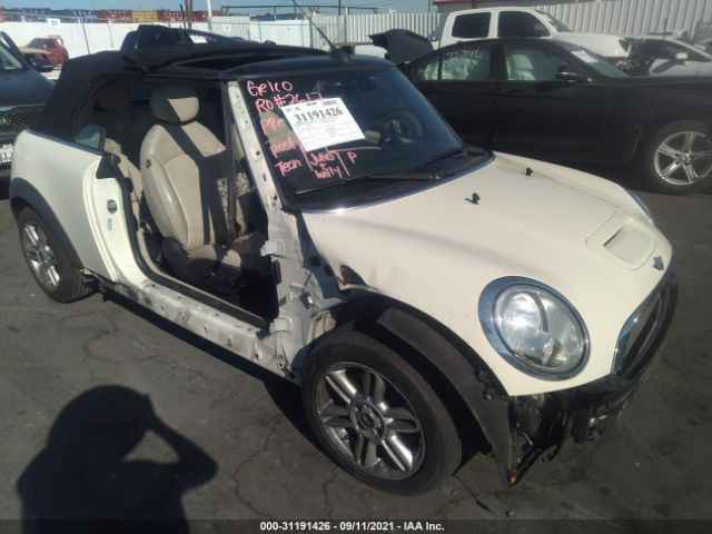 MINI COOPER CONVERTIBLE 2012 wmwzp3c56ct250158