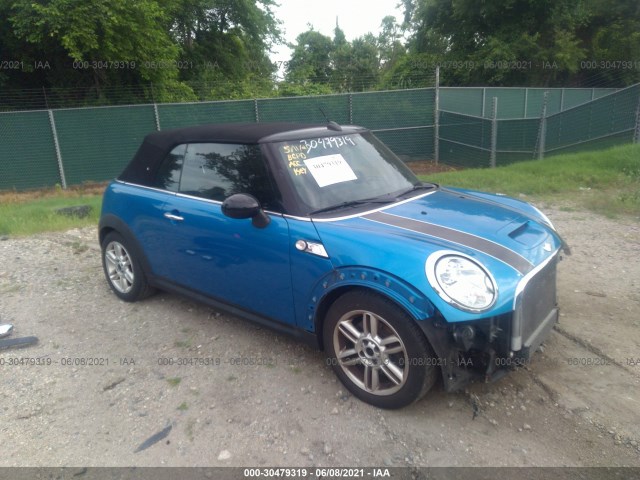 MINI COOPER CONVERTIBLE 2012 wmwzp3c57ct296579