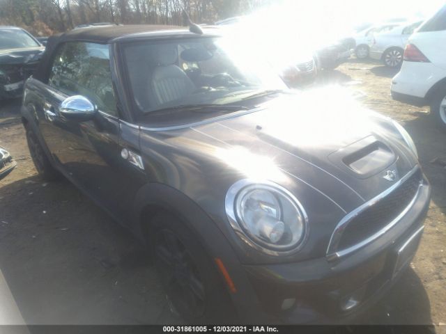 MINI COOPER CONVERTIBLE 2011 wmwzp3c58bt249365