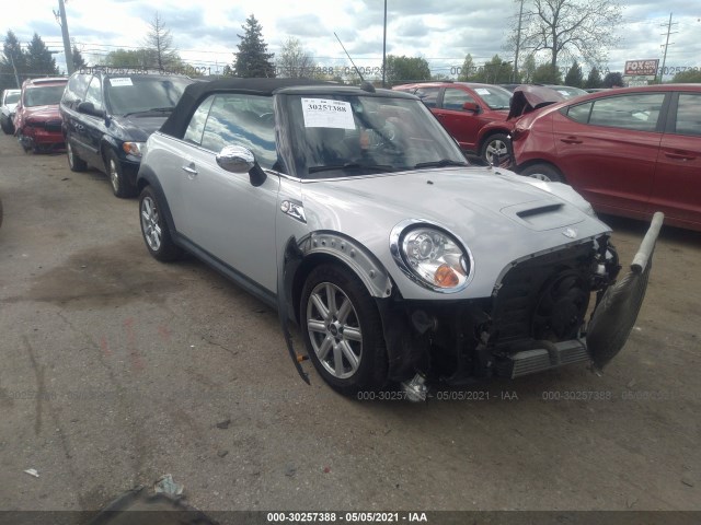 MINI COOPER CONVERTIBLE 2011 wmwzp3c58btx83241