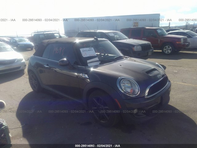 MINI COOPER CONVERTIBLE 2011 wmwzp3c58btx83269