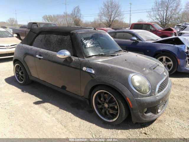 MINI COOPER CONVERTIBLE 2011 wmwzp3c59btx83605