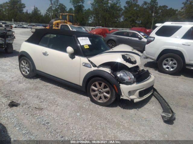 MINI COOPER CONVERTIBLE 2013 wmwzp3c59dt705330