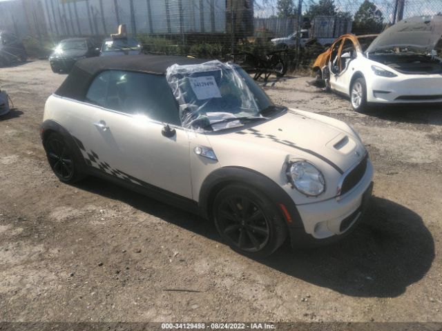 MINI COOPER CONVERTIBLE 2011 wmwzp3c5xbtx83306