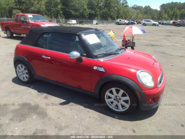 MINI COOPER CONVERTIBLE 2011 wmwzp3c5xbtx83869