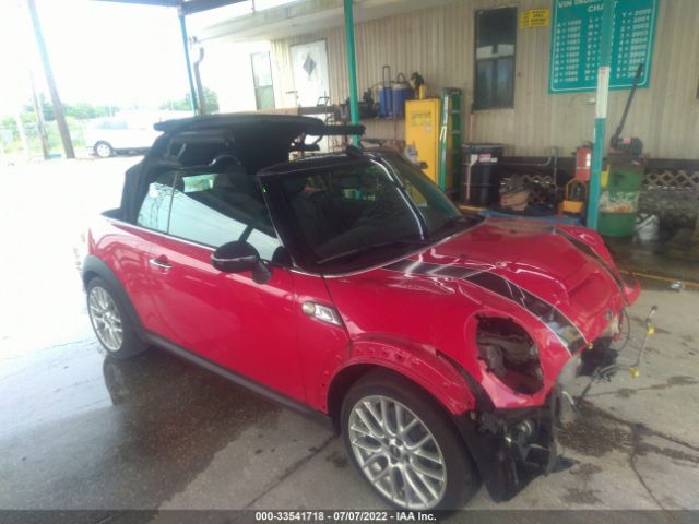 MINI COOPER CONVERTIBLE 2013 wmwzp3c5xdt550917