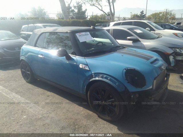 MINI COOPER CONVERTIBLE 2013 wmwzp3c5xdt551131