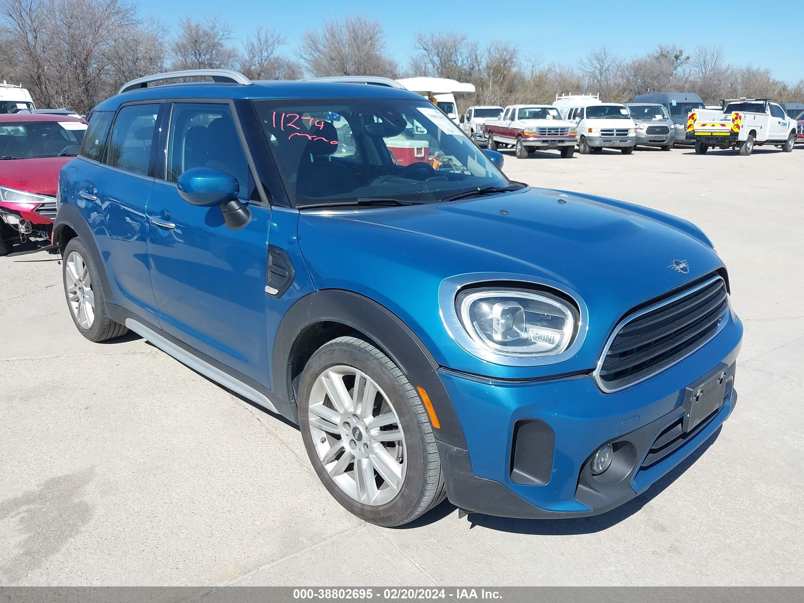 MINI COUNTRYMAN 2022 wmz23br06n3n61176