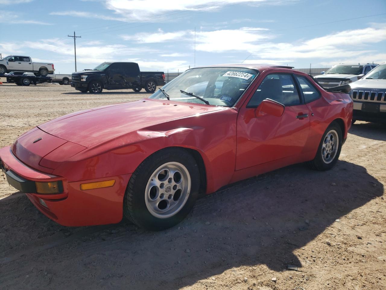 PORSCHE 944 1986 wp0aa0948gn454744