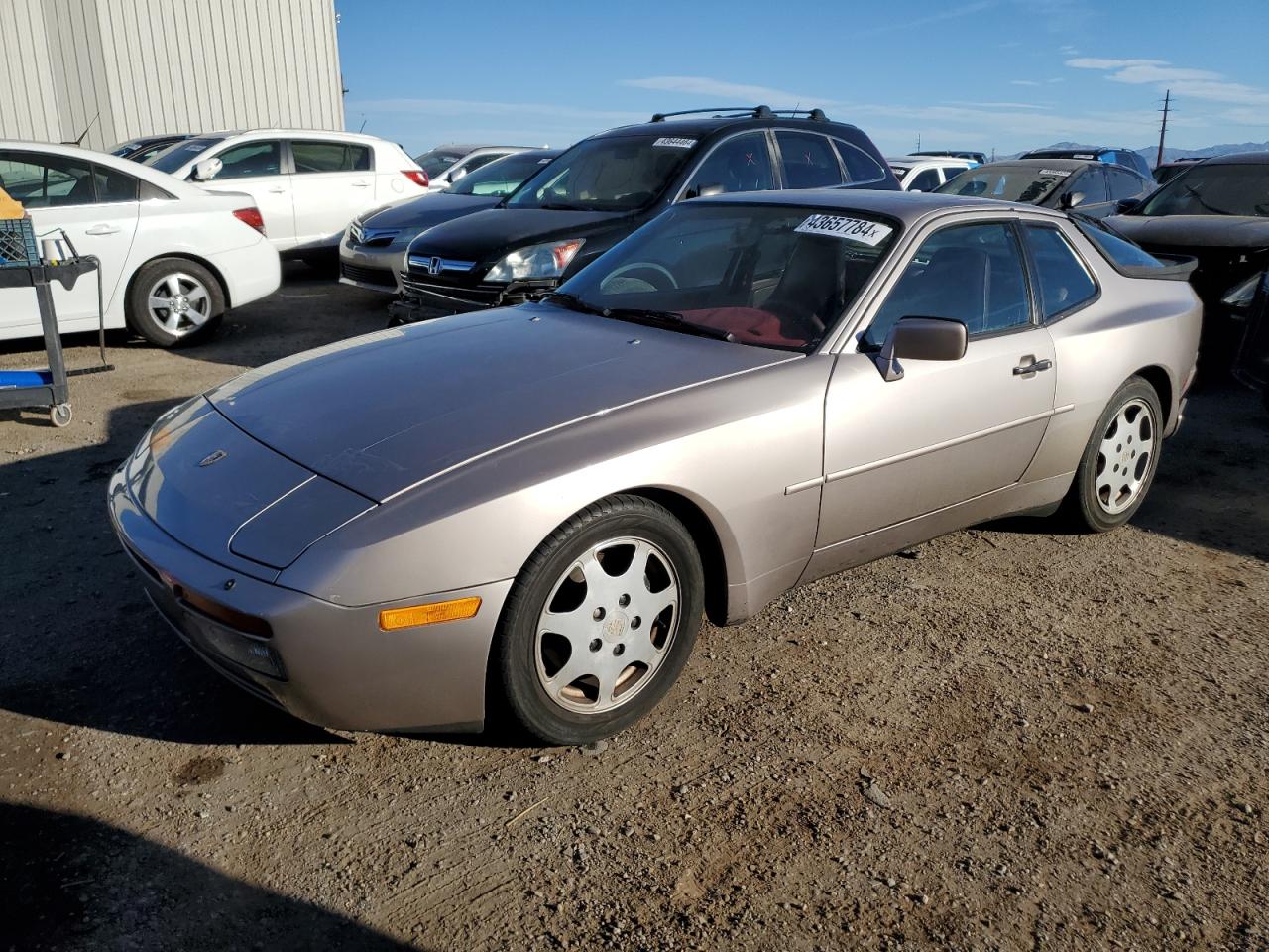 PORSCHE 944 1988 wp0aa2955jn151299