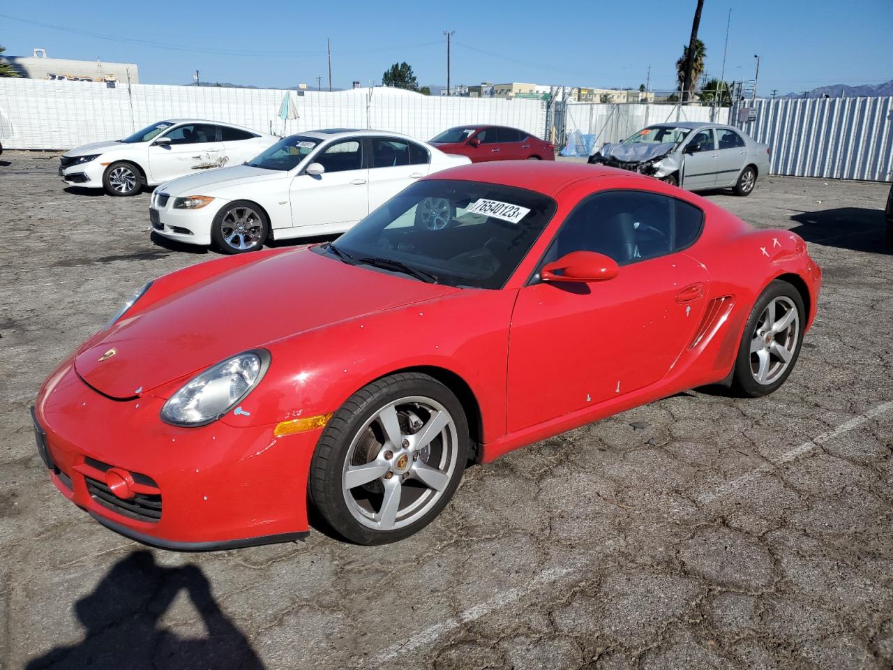 PORSCHE CAYMAN 2007 wp0aa29847u762403