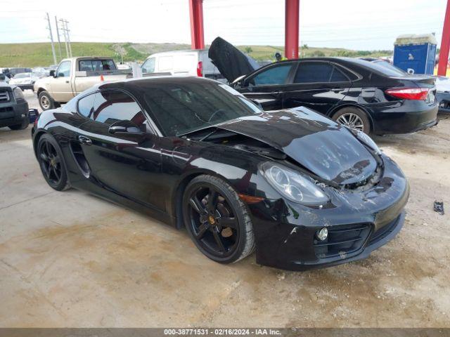 PORSCHE CAYMAN 2016 wp0aa2a81gk171579