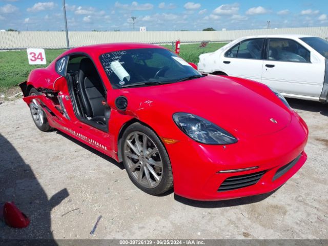 PORSCHE 718 CAYMAN 2018 wp0aa2a82jk260858