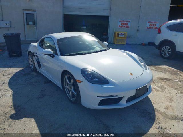 PORSCHE 718 CAYMAN 2018 wp0aa2a82jk262691