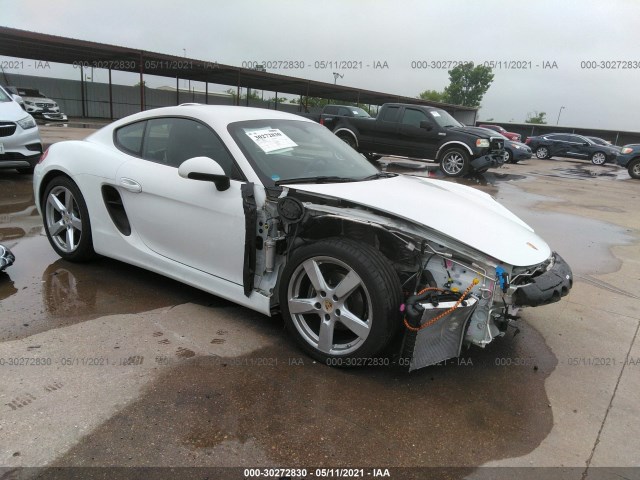 PORSCHE CAYMAN 2016 wp0aa2a83gk170966