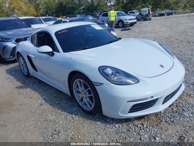 PORSCHE 718 CAYMAN 2018 wp0aa2a86js260135