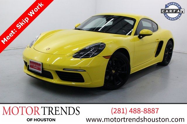 PORSCHE 718 CAYMAN 2018 wp0aa2a87jk260869