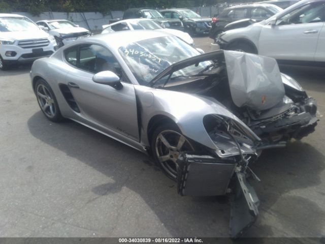 PORSCHE 718 CAYMAN 2018 wp0aa2a88jk262050