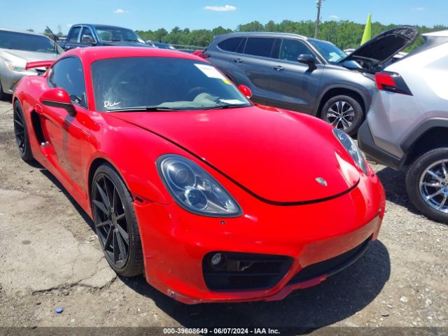 PORSCHE CAYMAN 2016 wp0aa2a89gk170289