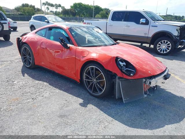 PORSCHE 911 2021 wp0aa2a94ms205941