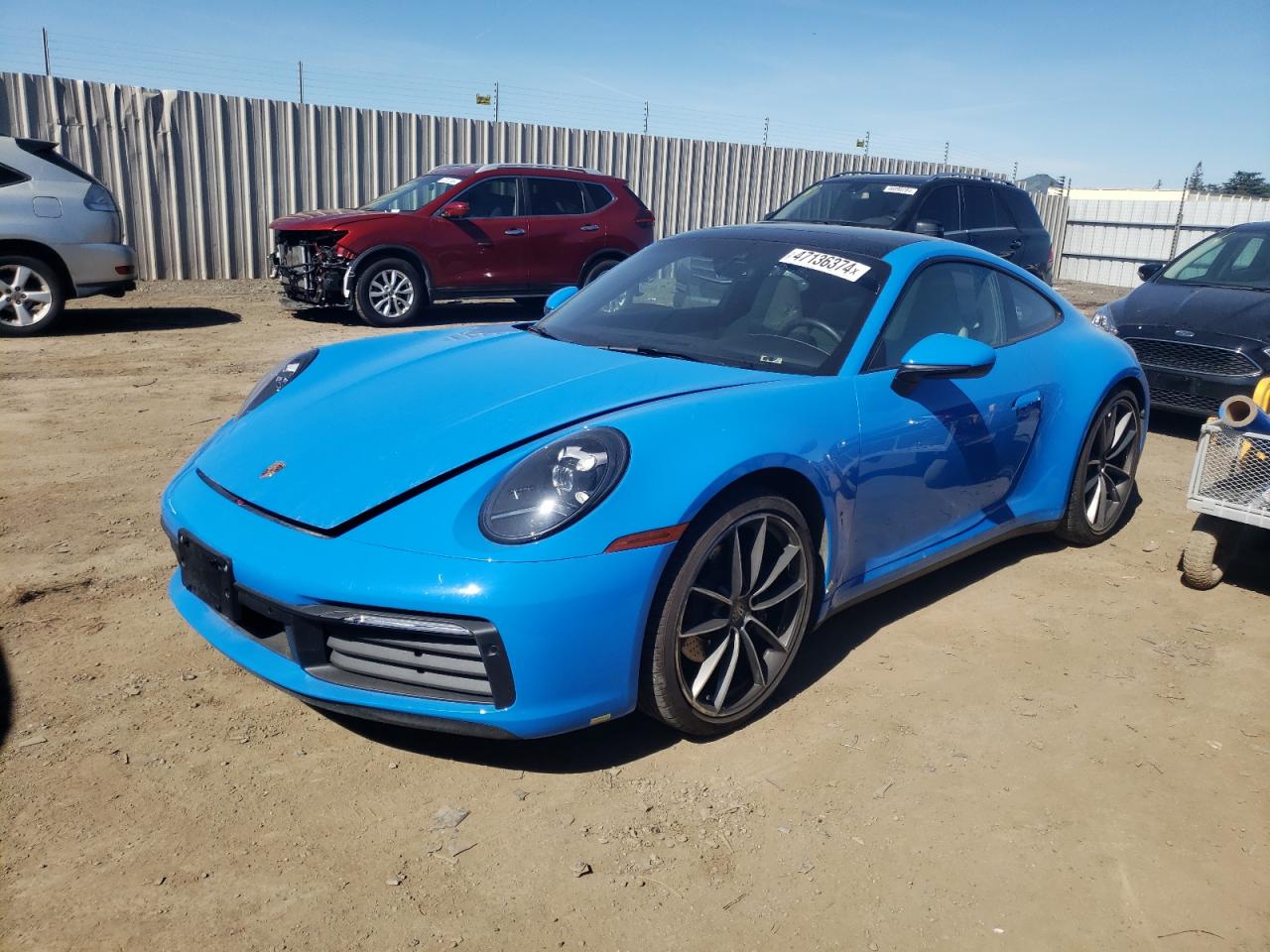 PORSCHE 911 2022 wp0aa2a96ns206557