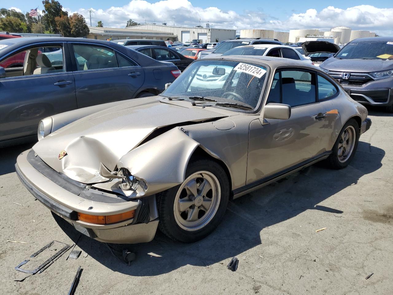 PORSCHE 911 1986 wp0ab0917gs121956